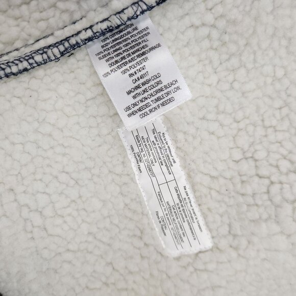 Red Head Sherpa-Lined Button-Up Plaid Shirt Jacket Men Size M - Picture 10 of 11